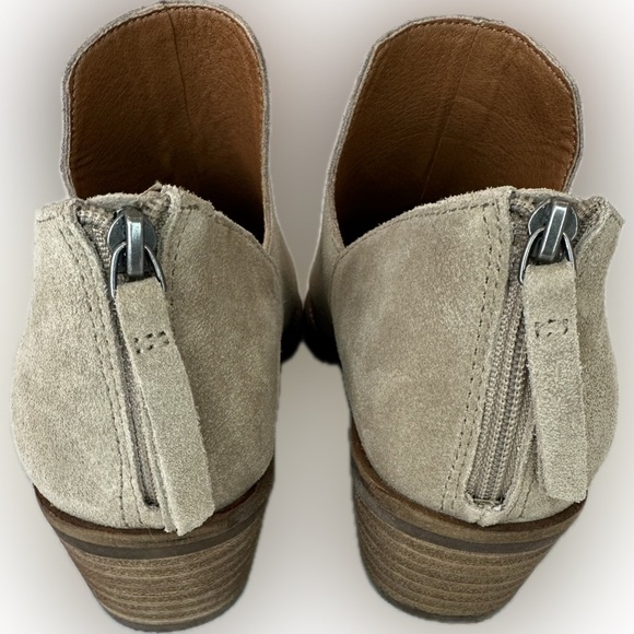 Lucky Brand Women's Fitina Bootie Brown Suede Ankle Boots Size 8.5, NWOT. - Picture 7 of 7